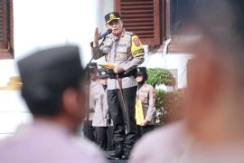 Polrestabes Surabaya gelar apel kesiapan dan simulasi pengamanan TPS