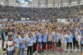 Relawan "Bergerak 1912" targetkan Prabowo-Gibran menang satu putaran