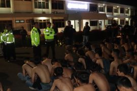 Polres Garut bubarkan puluhan pelajar pesta mimuman keras
