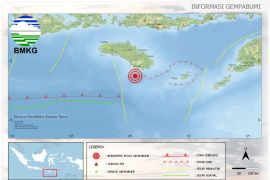 Gempa Tektonik M 4,9 guncang Waingapu