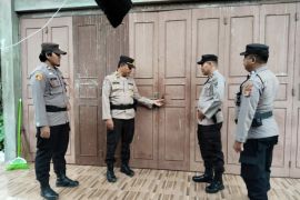 Polres Rohil perketat pengamanan gudang logistik Pemilu 2024