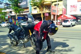 Tips berkendara Honda #Cari_Aman "Ganti ban berkendara aman"