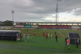 Persipura kalahkan Kalteng Putra di kandang dengan skor 2-1