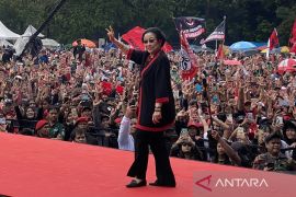 Ketum PDI Perjuangan Megawati rayakan ulang tahun ke-77