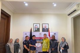 Panwaslih di Aceh serahkan bantuan kemanusiaan untuk Palestina Rp365 juta