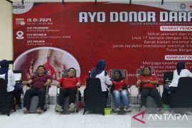 SMBR gelar aksi donor darah Bulan  K3 Nasional 2024
