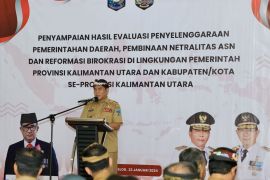Gubernur ungkap keberhasilan Pemprov Kaltara kepada Dirjen Otda
