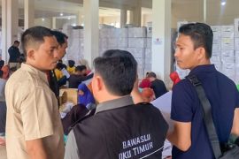 Bawaslu Sumsel temukan 30.337 surat suara pemilu berkondisi rusak