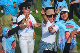 Kampanye hari ke-60, Prabowo di Jakarta dan Gibran di Jayapura-Bali