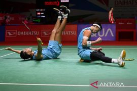 Jadwal Jumat: Perjuangan pebulu  tangkis Indonesia di kandang sendiri