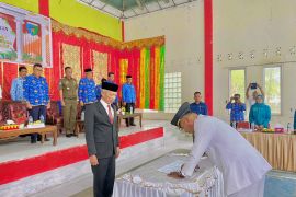 Sekda Pesisir Selatan hadiri Sertijab Camat Sutera