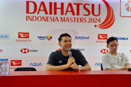 Indonesia Masters 2024 - Fajar fokus siapkan fisik jelang lawan Leo/Daniel di semifinal