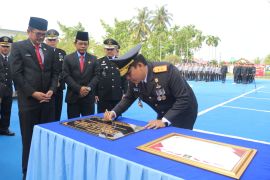 Ada upacara dan syukuran Hari Bhakti Imigrasi ke-74 di Dumai