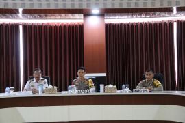 Kapolda Kaltara Bertemu Kepala Zona Bakamla Tengah