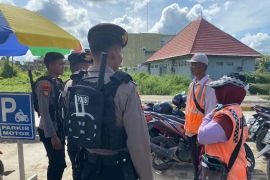 Mendekati Pemilu, Ditsamapta Polda Kaltara gelar patroli Kamtibmas