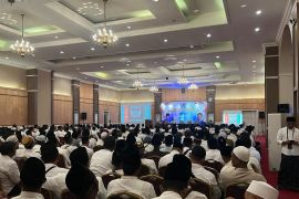 Lanjutkan "Dana Abadi Pesantren", Kiai Kampung Boyolali doakan Prabowo-Gibran