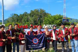 Mahasiswa perbatasan suarakan tolak politik uang di Pemilu