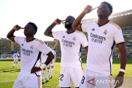 Real Madrid kembali ke puncak klasemen usai kalahkan Getafe 2-0