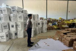 Polresta Balikpapan amankan gudang logistik KPU