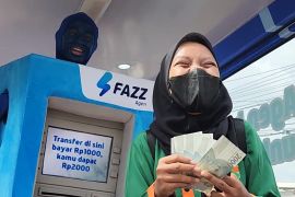 Fazz Agen bawa truk ATM "pengganda uang" di Bogor