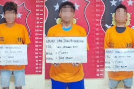 Polresta Deli Serdang tangkap komplotan begal bersenjata tajam