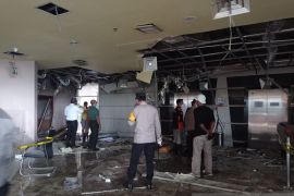 Polresta Padang lakukan olah TKP di RS Semen Padang