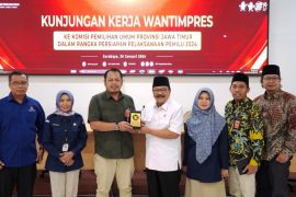 Ketua KPU Jatim sampaikan peta jalan persiapan Pemilu ke Wantimpres
