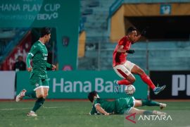 Pelatih Bali United mengaku puas kinerja tim usai laga di Vietnam