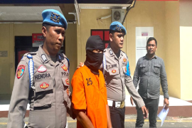 Polres Pidie tangkap terduga pemerkosa lima anak