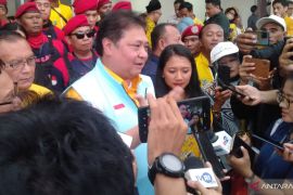 Airlangga: Kabinet Indonesia Maju masih solid di tengah mundurnya Mahfud Md