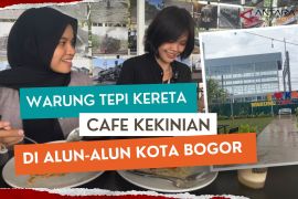Warung tepi kereta, cafe kekinian di Kota Bogor