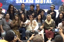 Jelang kampanye akbar Ganjar-Mahfud, Slank luncurkan ‘Salam M3tal’