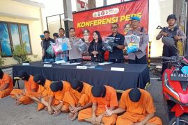 Polres Tulungagung tahan oknum pesilat pelaku kerusuhan