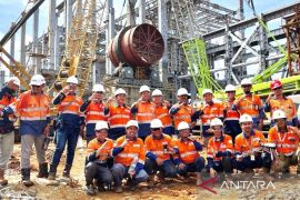 Rotary Kiln Shell line 1 terpasang, tahun ini "Ceria" targetkan bangun line 2