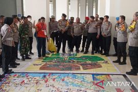 Polresta Balikpapan gelar rencana pengamanan PSM vs Persita di Batakan