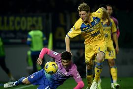 AC Milan amankan tiga poin dari markas Frosinone