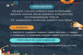Pemkab Kotim buka lowongan direksi dan komisaris BUMD