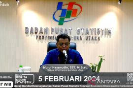 BPS: Pertumbuhan ekonomi Sumut 5,02 persen pada triwulan  IV-2023