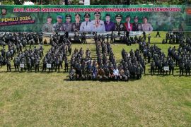 Pemkot Madiun ajak Satuan Linmas sukseskan Pemilu 2024