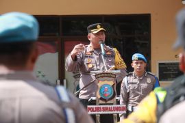 Polres Simalungun optimalisasi pengamanan TPS Pemilu 2024