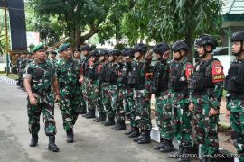 Pangdam XIII/Merdeka pastikan kesiapan Satgas Ops Yonif 715/Motuliato