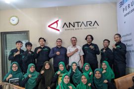 LPM Dinamika UINSU berkunjung ke ANTARA Sumut