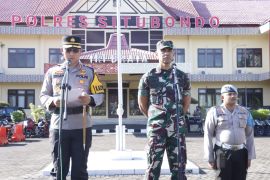 Sebanyak 517 personel TNI/Polri Situbondo siap amankan pemilu