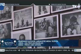 Video "Asa Pencari Keadlian" karya tim ANTARA raih Anugerah Jurnalistik Adinegoro 2023