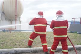 Pertamina Patra Niaga simulasi keadaan darurat di SPBE-SPBU Wayame Ambon