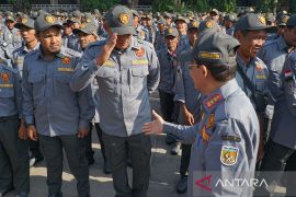 Banda Aceh siapkan 1.832 Linmas bantu pengamanan pemilu serentak