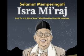 Wapres: Maknai Isra Mikraj sebagai peningkatan takwa ke Tuhan