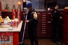 Polresta Banjarmasin sterilkan vihara jelang Imlek