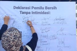 Elemen sipil di Aceh deklarasikan pemilu bersih tanpa intimidasi
