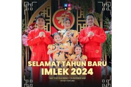 Ruben Onsu rayakan Imlek bersama keluarga